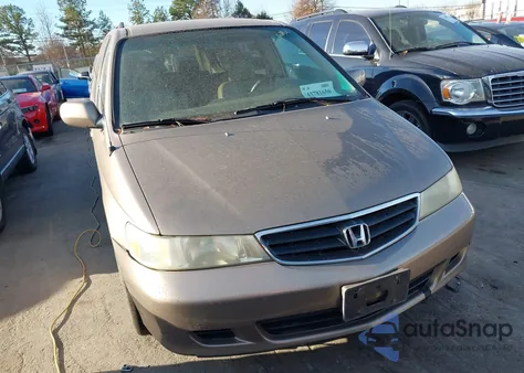 2004 Honda Odyssey Ex-L from USA, damaged, VIN 5FNRL189X4B036387